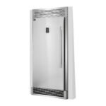 FORNO Rizzuto 32" 13.8 cu. ft. Left Hand Swing Dual Zone Refrigerator/Freezer in Stainless Steel with Grill Trim Kit, FFFFD1933-32LS - Image 2