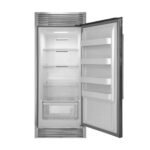 FORNO Rizzuto 32″ 13.8 cu. ft. Right Hand Swing Dual Zone Refrigerator/Freezer in Stainless Steel with Grill Trim Kit, FFFFD1933-32RS - Image 4