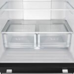 FORNO Espresso Gallipoli 30" 17.5 Cu. Ft. Refrigerator with Ice Maker in Black with Antique Brass Handles, FFFFD1974-31BLK - Image 5