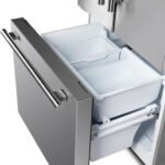 FORNO Gallipoli 30" 17.5 cu. ft. French Door Built-In Refrigerator in Stainless Steel with Ice Maker, FFFFD1974-31SB - Image 8