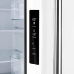 FORNO Espresso Gallipoli 30" 17.5 Cu. Ft. Refrigerator with Ice Maker in White with Antique Brass Handles, FFFFD1974-31WHT - Image 6