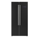 FORNO Espresso Salerno 33" 15.6 cu. ft. Refrigerator in Black with Silver Handles, FFRBI1805-33BLK - Image 2
