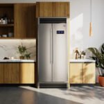 FORNO Salerno 37" 15.6 cu. ft. Side-by-Side Built-In Refrigerator in Stainless Steel and Grill Trim Kit, FFRBI1805-37SG - Image 14