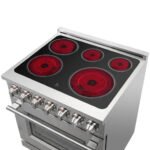 FORNO Massimo 30" 4.32 cu. ft. Freestanding Electric Range with 5 Elements, FFSEL6020-30 - Image 5