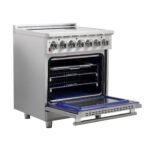 FORNO Massimo 30" 4.32 cu. ft. Freestanding Electric Range with 5 Elements, FFSEL6020-30 - Image 8