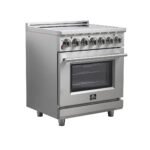 FORNO Massimo 30" 4.32 cu. ft. Freestanding Electric Range with 5 Elements, FFSEL6020-30 - Image 3