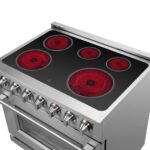 FORNO Massimo 36" 5.36 cu. ft. Freestanding Electric Range with 5 Elements, FFSEL6020-36 - Image 9