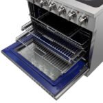 FORNO Massimo 36" 5.36 cu. ft. Freestanding Electric Range with 5 Elements, FFSEL6020-36 - Image 7