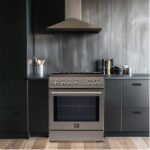 FORNO Espresso Leonardo 30" 5 cu. ft. Electric Range in Stainless Steel with Silver Handles, FFSEL6012-30 - Image 12