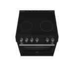 FORNO Espresso Leonardo 30" 5 cu. ft. Electric Range in Black with Silver Handles, FFSEL6012-30BLK - Image 2