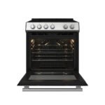 FORNO Espresso Leonardo 30" 5 cu. ft. Electric Range in Stainless Steel with Silver Handles, FFSEL6012-30 - Image 2