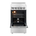 FORNO Pallerno 20" 2.05 cu.ft. Freestanding Electric Range with 4 Elements in Stainless Steel, FFSEL6052-20 - Image 8