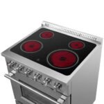 FORNO Galiano 30" 4.32 cu. ft. Freestanding Electric Range with 4 Elements in Stainless Steel, FFSEL6083-30 - Image 11