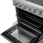 FORNO Galiano 30" 4.32 cu. ft. Freestanding Electric Range with 4 Elements in Stainless Steel, FFSEL6083-30 - Image 13