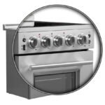 FORNO Loiano 24" 2.3 cu. ft. Freestanding Electric Range with 4 Element Burners in Stainless Steel, FFSEL6069-24 - Image 16