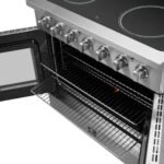 FORNO Galiano 36" 5.36 cu. ft. Freestanding Electric Range with French Door in Stainless Steel, FFSEL6917-36 - Image 10