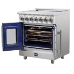 FORNO Massimo 30" 4.32 cu. ft. Freestanding French Door Electric Range with 5 Elements, FFSEL6955-30 - Image 5
