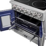 FORNO Massimo 30" 4.32 cu. ft. Freestanding French Door Electric Range with 5 Elements, FFSEL6955-30 - Image 10