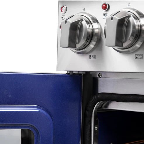 FORNO Massimo 30" 4.32 cu. ft. Freestanding French Door Electric Range with 5 Elements, FFSEL6955-30 - Image 9