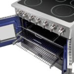 FORNO Massimo 36" 5.36 cu. ft. Freestanding French Door Electric Range with 5 Elements, FFSEL6955-36 - Image 7