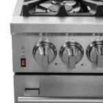 FORNO Massimo 36″ 5.36 cu. ft. Freestanding Dual Fuel Range with 6 Burners, FFSGS6125-36 - Image 5