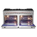 FORNO Massimo 60″ 8.64 cu. ft. Freestanding Dual Fuel Range with 10 Burners, FFSGS6125-60 - Image 3