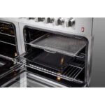 FORNO Galiano 60" 8.64 cu. ft. Dual Fuel Range with 10 Italian Burners in Stainless Steel, FFSGS6156-60 - Image 7