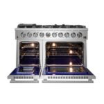 FORNO Massimo 48″ 6.58 cu. ft. Freestanding Gas Range with 8 Burners, FFSGS6239-48 - Image 2