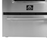FORNO Breno 24" 2.3 cu. ft. Freestanding Gas Range with 4 Sealed Burners in Stainless Steel, FFSGS6272-24 - Image 22