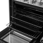 FORNO Breno 24" 2.3 cu. ft. Freestanding Gas Range with 4 Sealed Burners in Stainless Steel, FFSGS6272-24 - Image 20