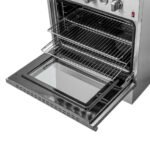 FORNO Giovanni 30" 4.32 cu. ft. Gas Range with 5 Sealed Burners, Air Fry Basket, Wok Support and Griddle, FFSGS6274-30 - Image 6