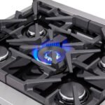 FORNO Massimo 30″ 4.32 cu. ft. Freestanding French Door Dual Fuel Range with 5 Burners, FFSGS6325-30 - Image 7