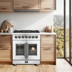 FORNO Massimo 30″ 4.32 cu. ft. Freestanding French Door Dual Fuel Range with 5 Burners, FFSGS6325-30 - Image 10