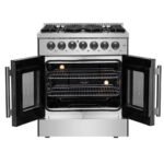 FORNO Galiano 30" 4.32 cu. ft. Dual Fuel Range with French Door in Stainless Steel, FFSGS6356-30 - Image 6