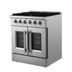 FORNO Galiano 30" 4.32 cu. ft. Freestanding Gas Range with French Door and 5 Burners, FFSGS6444-30 - Image 6