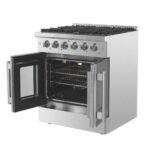 FORNO Galiano 30" 4.32 cu. ft. Freestanding Gas Range with French Door and 5 Burners, FFSGS6444-30 - Image 9