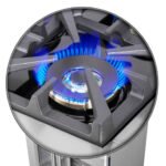 FORNO Capriasca 30" 4.32 cu. ft. Professional Gas Range with French Door and 5 Sealed Burners, FFSGS6460-30 - Image 8