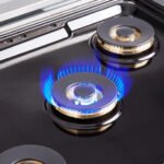 FORNO Capriasca 30" 4.32 cu. ft. Professional Gas Range with French Door and 5 Sealed Burners, FFSGS6460-30 - Image 9