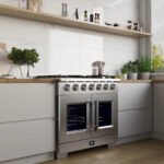 FORNO Capriasca 36" 5.36 cu. ft. Professional Gas Range with French Door and 6 Sealed Burners, FFSGS6460-36 - Image 21