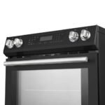 FORNO Espresso Donatello 30" 5 cu. ft. Induction Range with Air Fry and Self-Clean in Black and Silver Handles, FFSIN0905-30BLK - Image 6