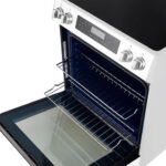FORNO Espresso Donatello 30" 5 cu. ft. Induction Range with Air Fry and Self-Clean in White and Silver Handles, FFSIN0905-30WHT - Image 8