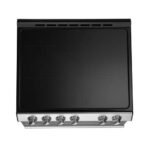 FORNO Espresso Leonardo 30" 5 cu. ft. Induction Range with Knob Control in Stainless Steel and Silver Accents, FFSIN0982-30 - Image 8