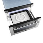 FORNO Capoliveri 24" 1.2 cu. ft. Built-In Microwave Drawer in Stainless Steel, FMWDR3000-24 - Image 6