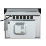 FORNO Espresso Oliena 30" 1.6 cu. ft. Built-In Microwave Oven in Black with Silver Handles, FMWDR3093-30BLK - Image 6