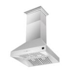FORNO Coppito 30" 600 CFM Island Range Hood in Stainless Steel, FRHIS5129-30 - Image 3