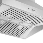FORNO Coppito 36" 1,200 CFM Island Range Hood in Stainless Steel, FRHIS5129-36 - Image 2
