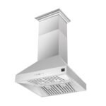 FORNO Coppito 36" 1,200 CFM Island Range Hood in Stainless Steel, FRHIS5129-36 - Image 5