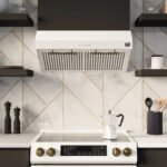 FORNO Espresso Bari 30" 400 CFM Under Cabinet Range Hood in White with Silver Handles, FRHUC5255-30WHT - Image 15