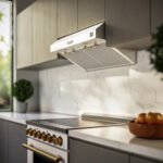 FORNO Espresso Bari 30" 400 CFM Under Cabinet Range Hood in White with Silver Handles, FRHUC5255-30WHT - Image 17