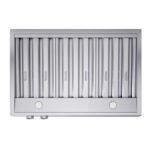FORNO Biagio 36'' 600 CFM Wall Mount Range Hood in Stainless Steel, FRHWM5009-36 - Image 8